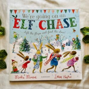 We're Going on an Elf Chase Lift-the-Flap Book