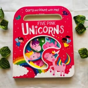 Five Pink Unicorns: Board Book
