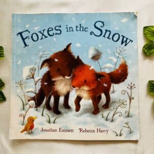 Foxes in the Snow: Picture Story Book