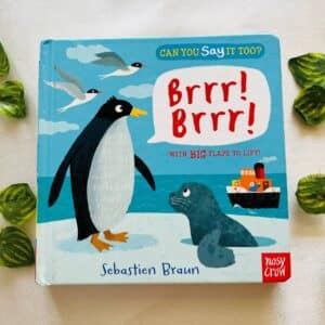 Brrr! Brrr! Board Book With Big Flaps to Lift