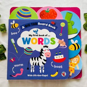 My First Book of Words: A Lift-the-Flap Big Tag Board Book