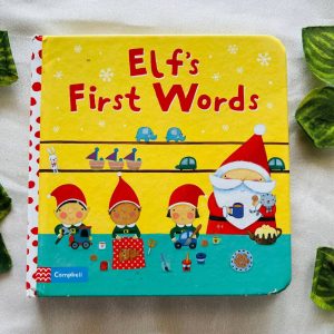 Elf's First Words: Board Book