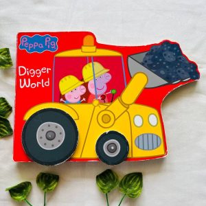 Peppa Pig Digger World: Wheel Book