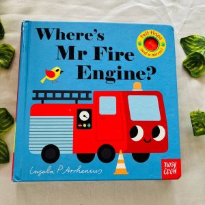 Where's Mr Fire Engine Felt Flap Board Book