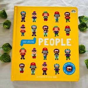 Swap Around People Board Book (Few Funplay Pieces Missing)