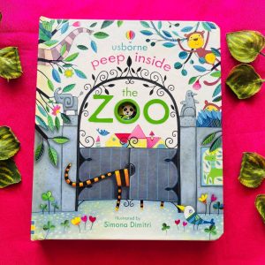 Usborne Peep Inside the Zoo: Board Book