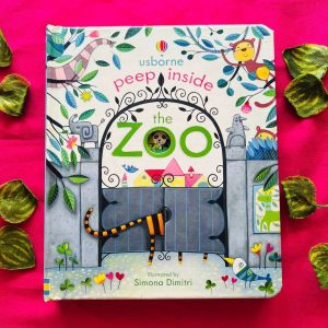Usborne Peep Inside the Zoo: Board Book