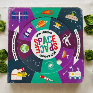 Spin Around Space: Board Book